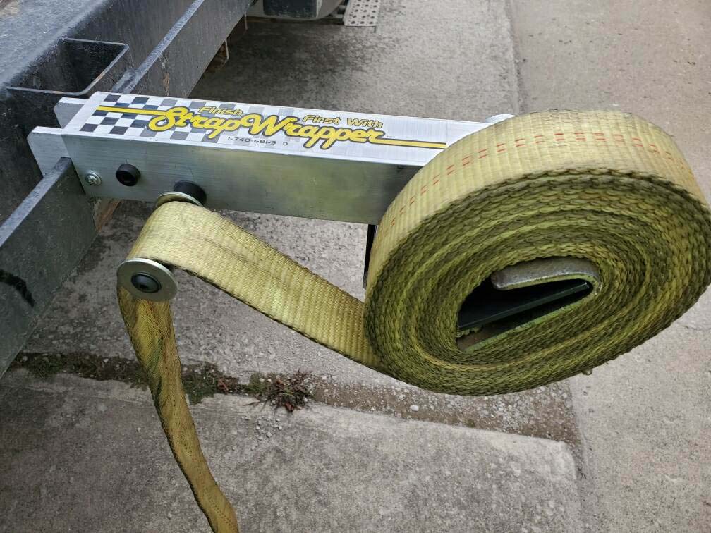 Strap Wrapper Trucking Cargo Strap Winder